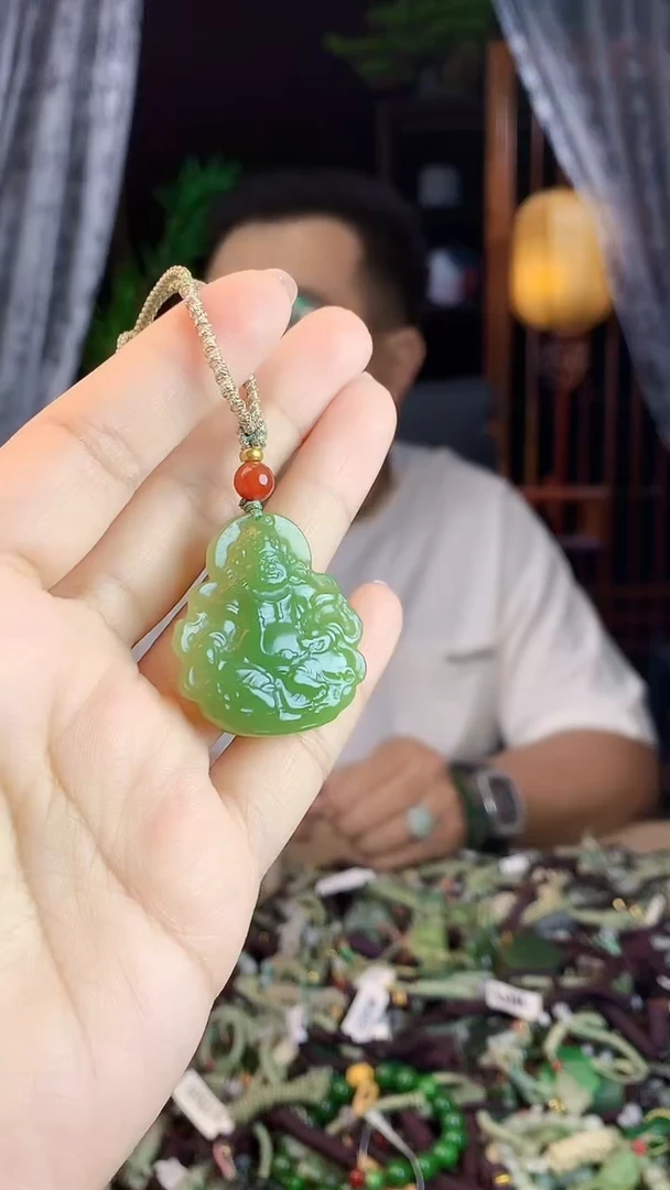 和田玉未镶嵌挂件多样性发货拍一发一