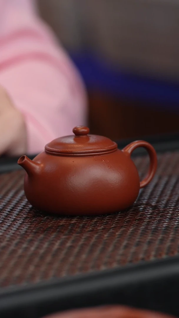 【闪购商品】宜兴紫砂原矿朱泥小苹果