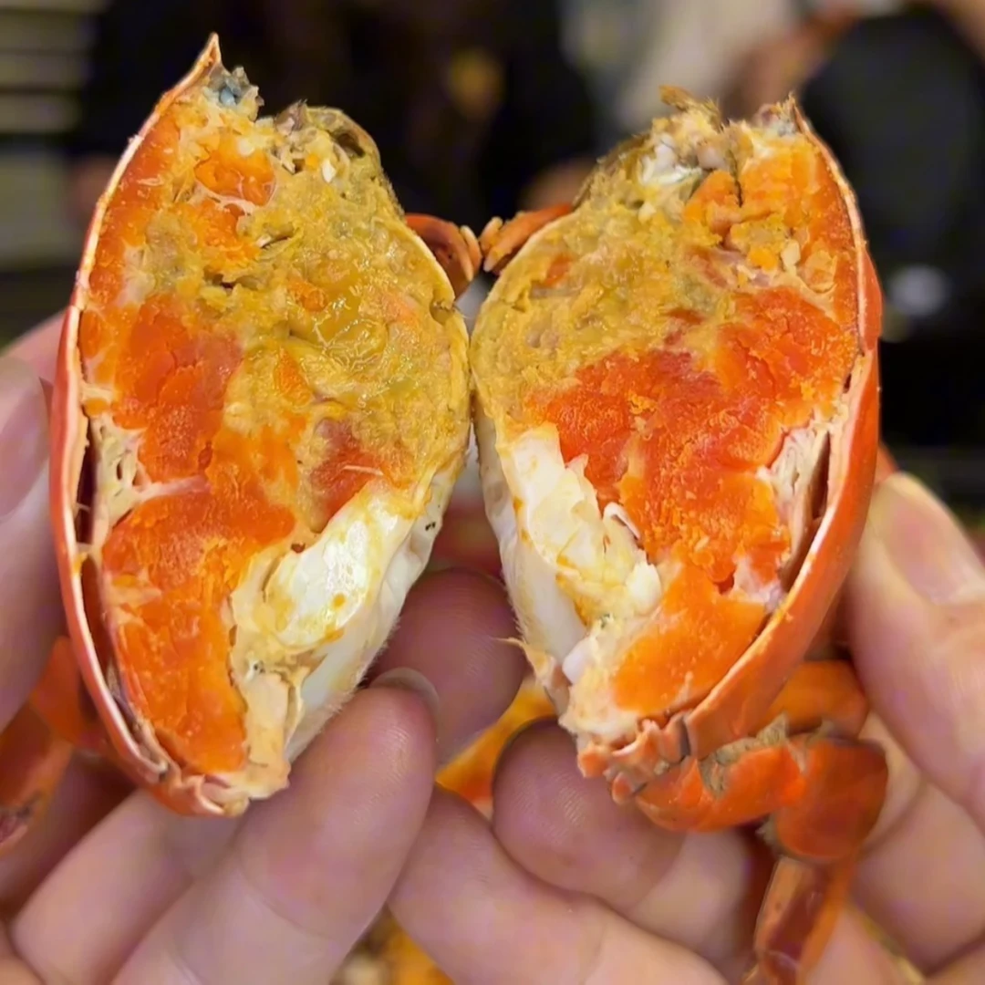 【买3只送2只】红膏蟹青蟹海鲜有黄有膏螃蟹活发到家2-3两/只WW蟹同城配送