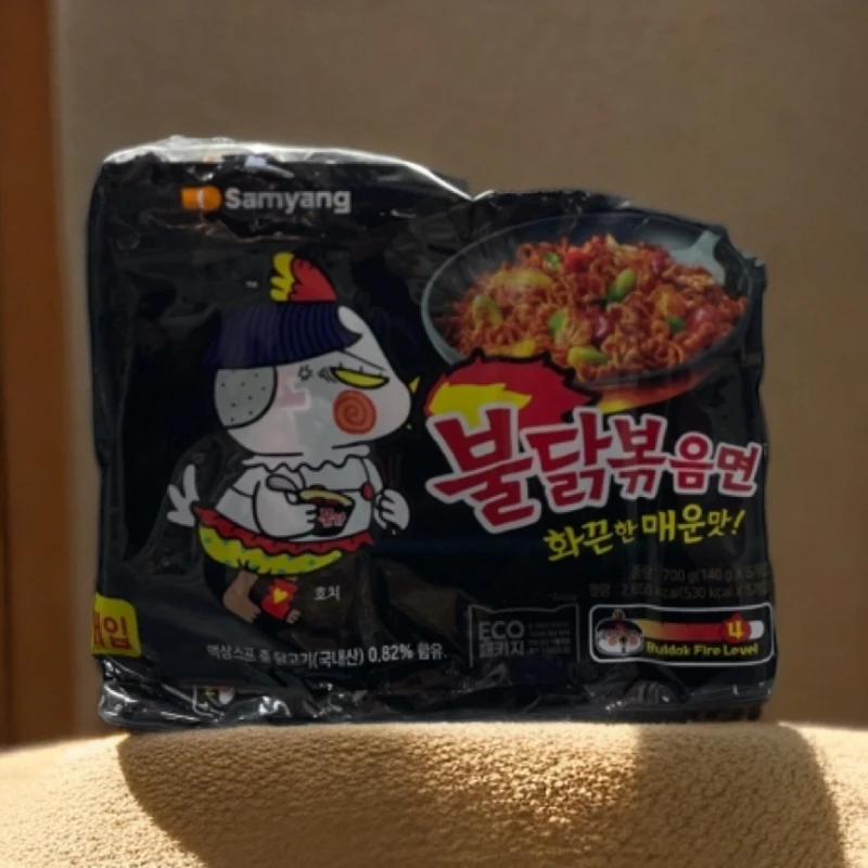 三养火鸡面140*5/一连包