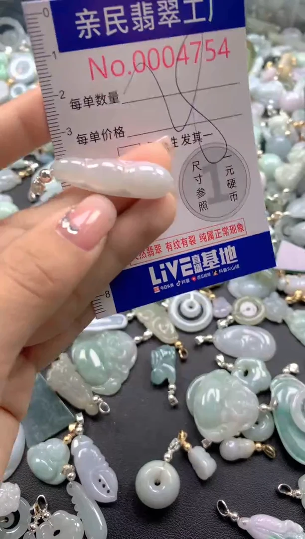 颈饰未镶嵌翡翠4754