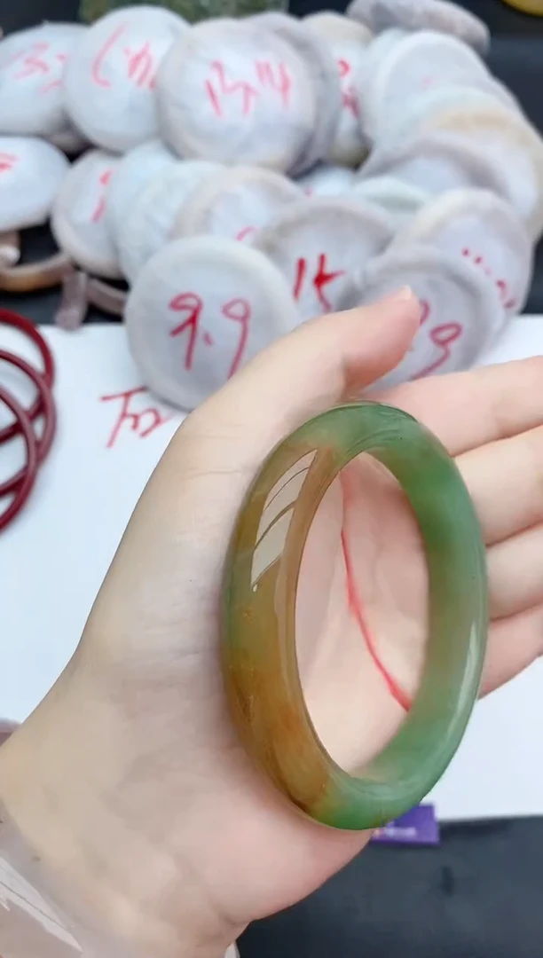 未镶嵌手镯石英质玉64+55/56