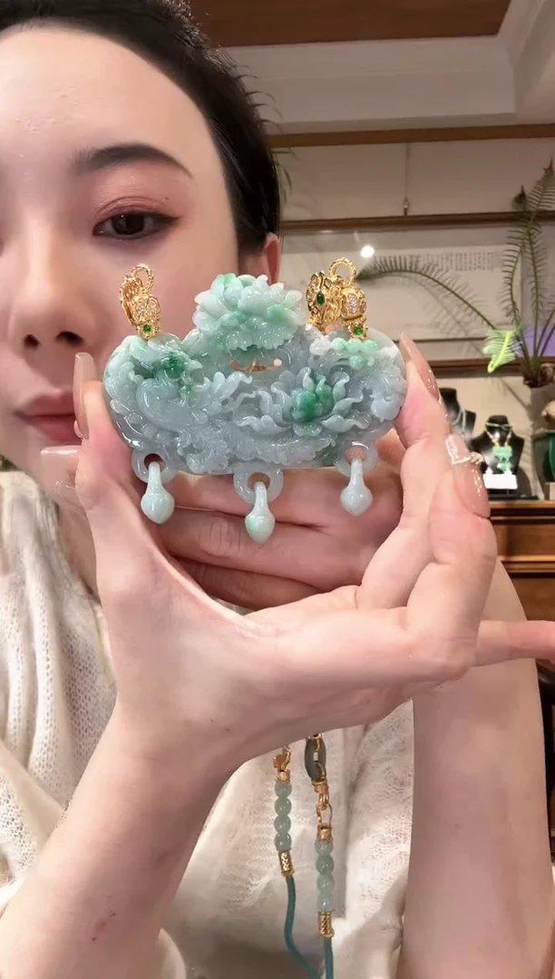 【闪购商品】翡翠颈饰未镶嵌国风