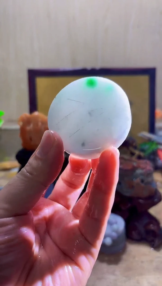 未镶嵌挂件翡翠A货常星4515
