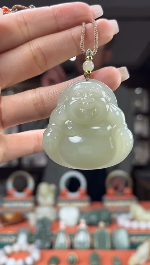 【闪购商品】和田玉颈饰未镶嵌佩佩45mm左右