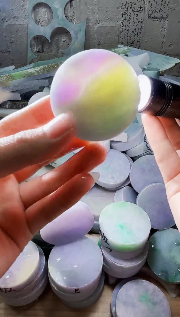 配石翡翠天然翡翠A货477