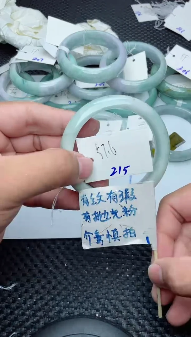 未镶嵌手镯翡翠215