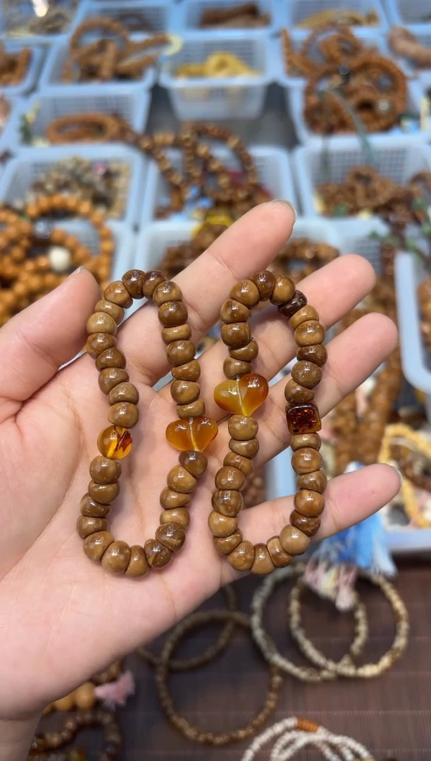 吊坠白玉菩提卡8.5mm库克蒜瓣大肠