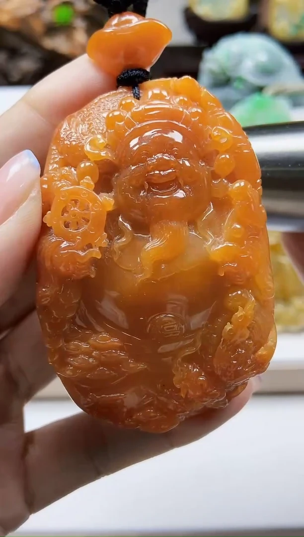 颈饰未镶嵌翡翠翡翠A货