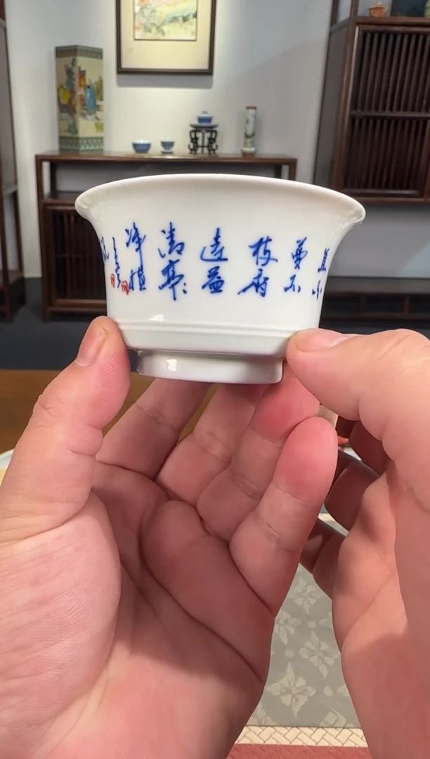 杯子陶景德镇手工手绘陶瓷