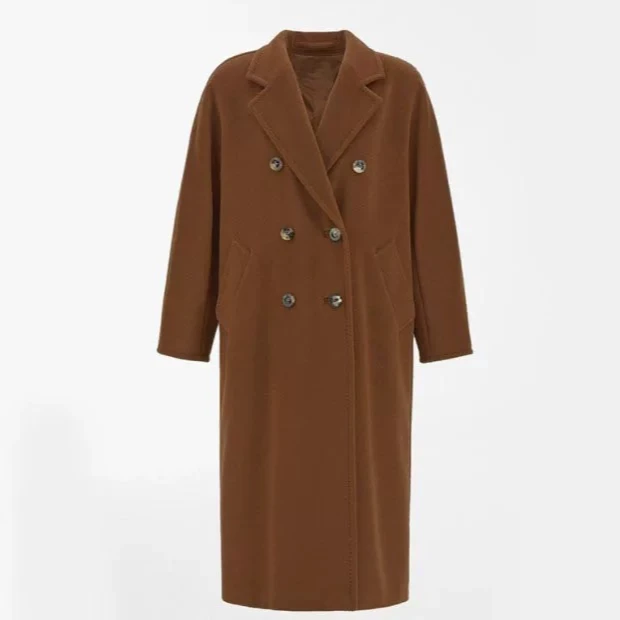 99新 MaxMara 海囤/Maxmara Intrend焦糖色大衣/NN77017