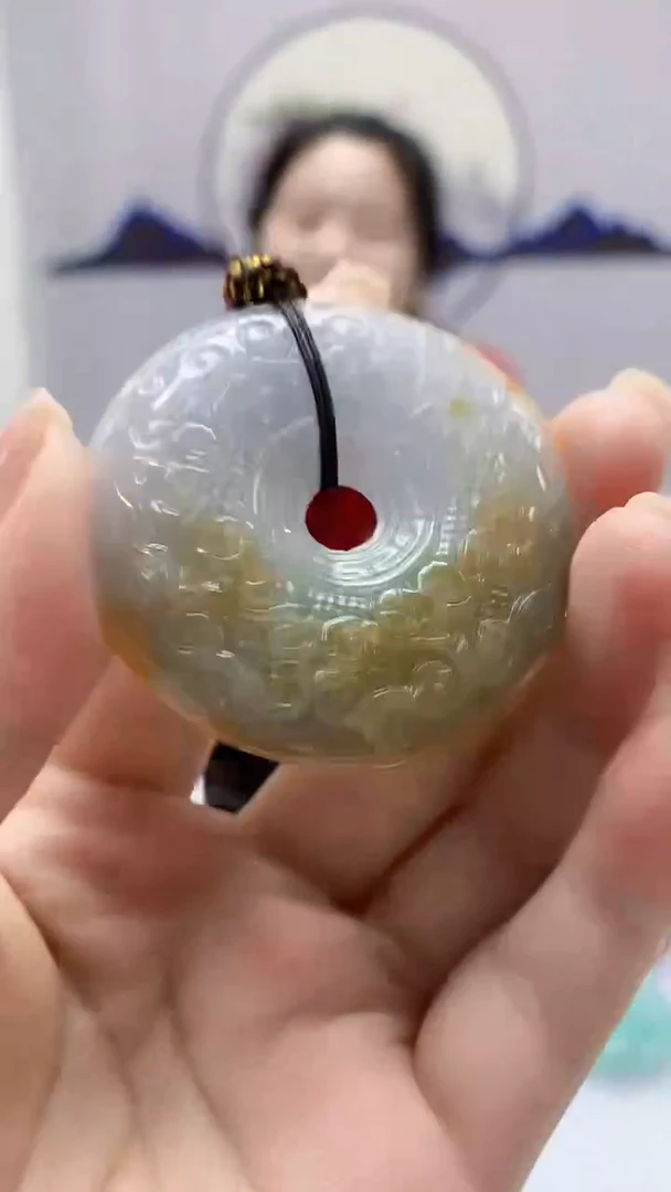 【闪购商品】定制翡翠未镶嵌4902ms-毛货224扣子