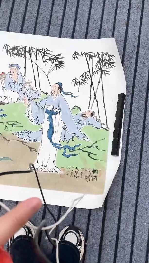 精品国画人物作品