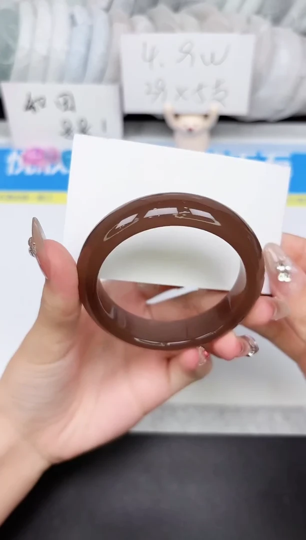 石英质玉手镯未镶嵌346-54.5