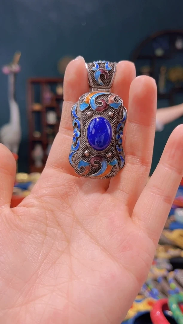 【闪购商品】非遗技艺花丝懋隆吊坠