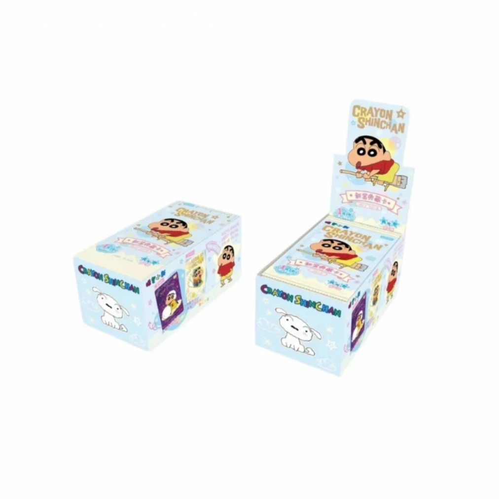 【玩法】卡游《蜡笔小新》元气包第二弹收藏卡卡牌盲盒（主播代拆）