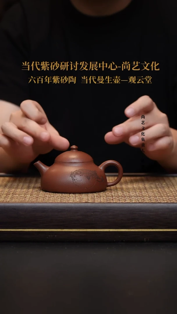 茶壶紫砂宜兴紫砂壶半月