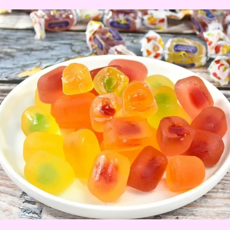 俄罗斯进口KDV金蜻蜓爆浆水果夹心小蜜蜂软糖(临期商品9月9日）