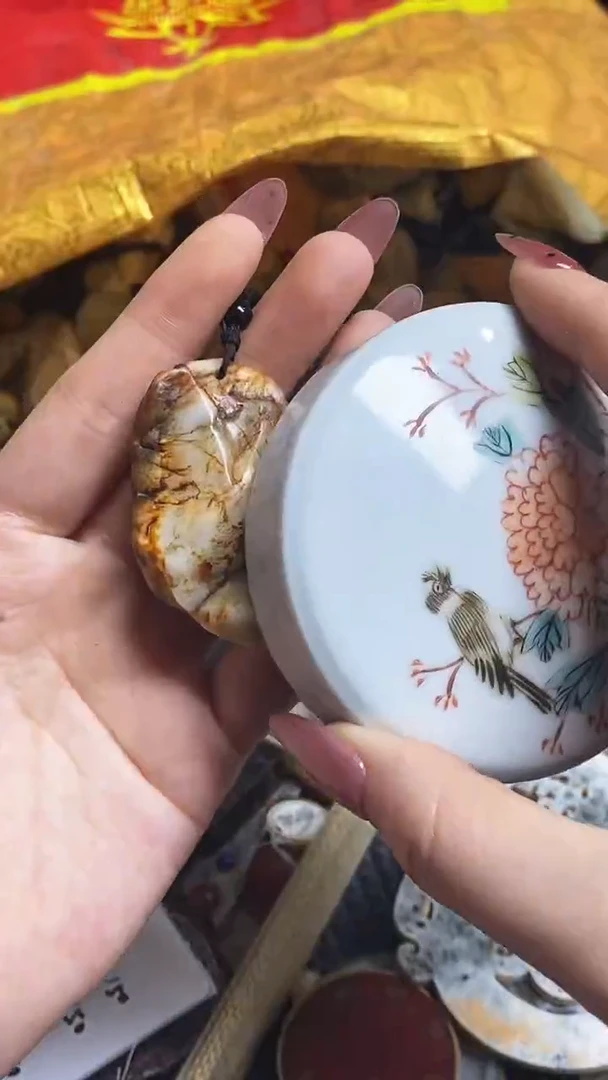 【闪购商品】瓷片瓷片瓷器 摆件1个