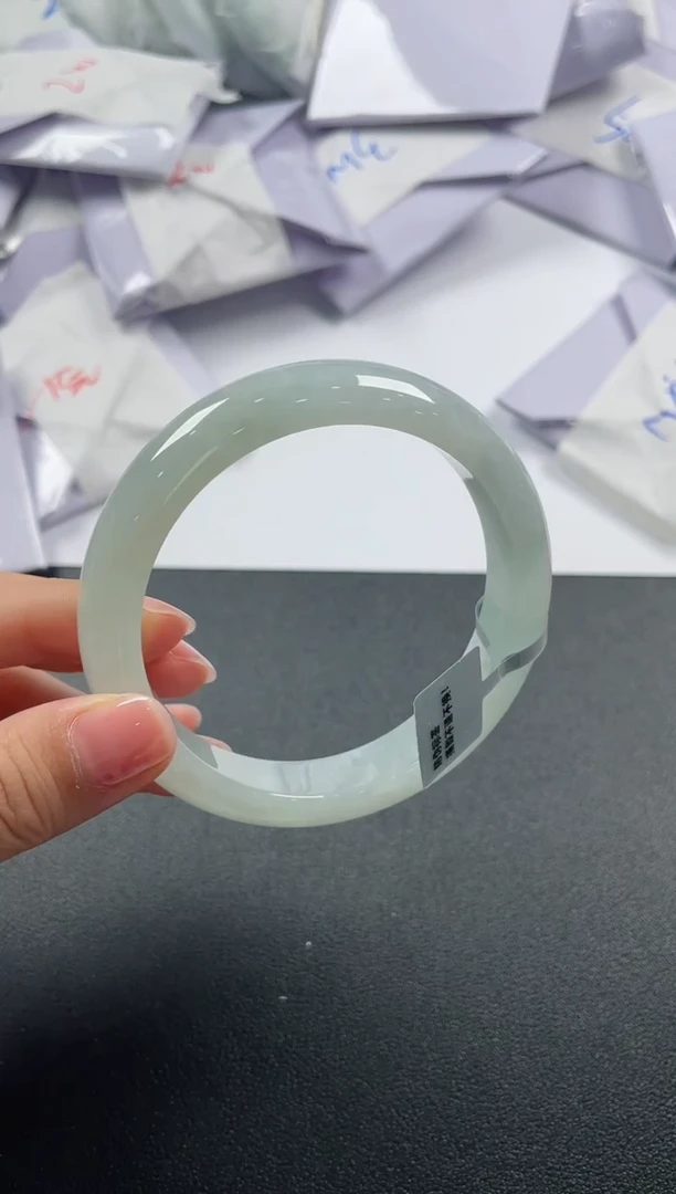 翡翠手镯未镶嵌基地发货H 1585 59+