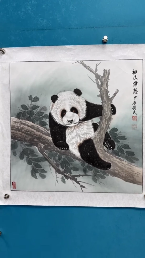 国画瀚美艺术刘武手绘-国画10