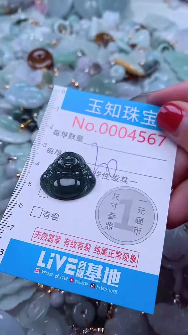 吊坠(不含链)未镶嵌翡翠4567