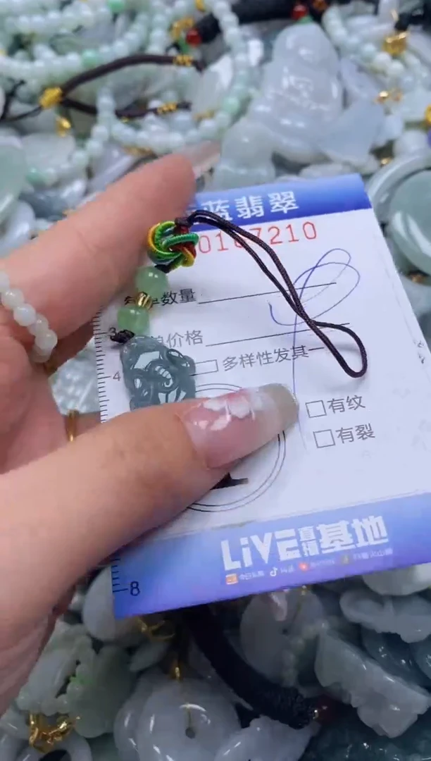 【闪购商品】翡翠颈饰未镶嵌闪购0167210多样性发其一