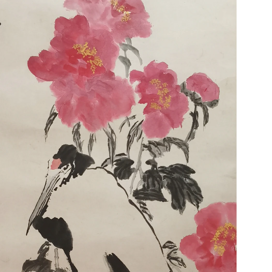 【辽拍】V250709-2-820《花卉》（4.8平尺) 纸本镜片 DD29