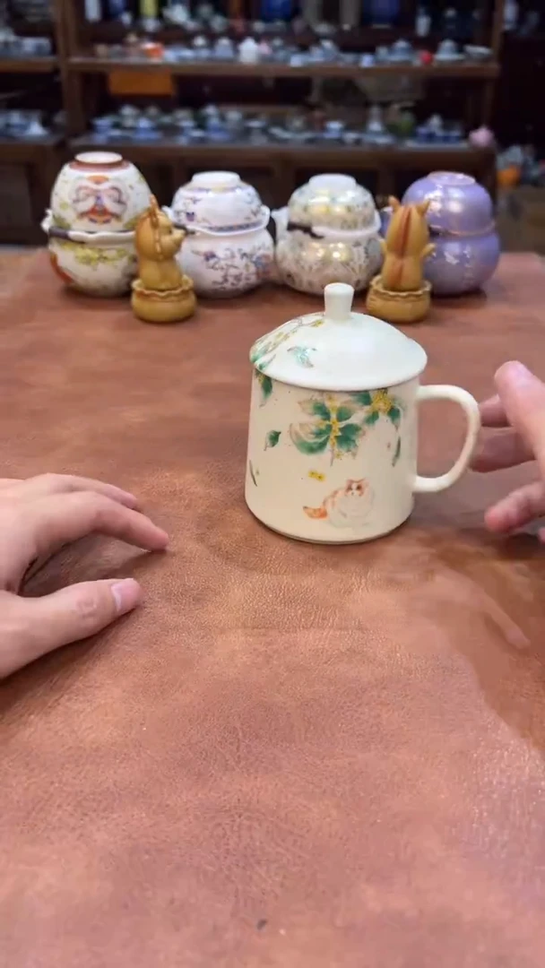 真的很便宜会开片的旅行茶具