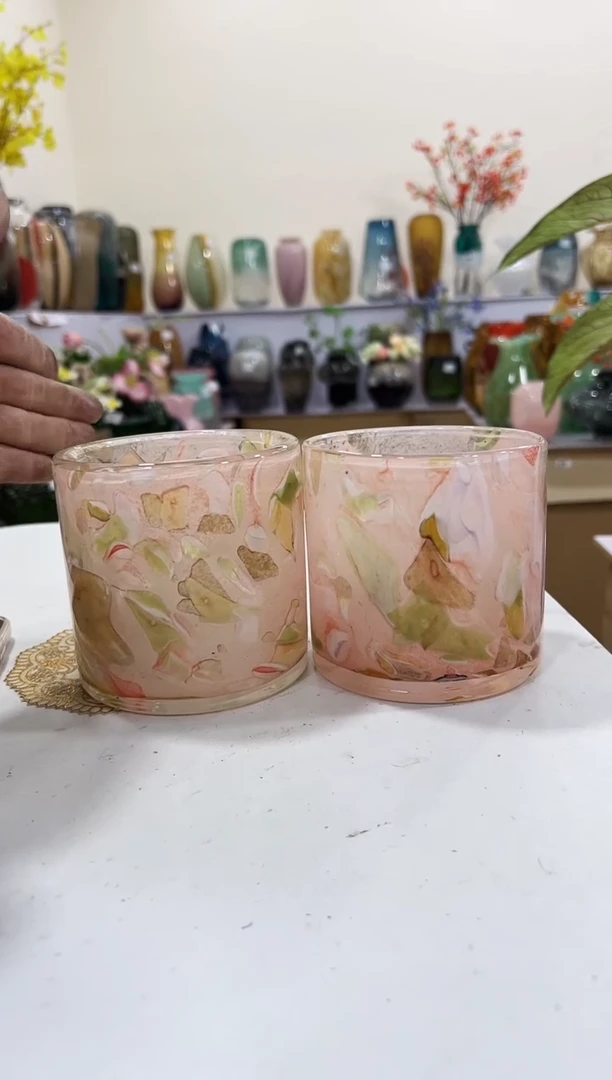 【闪购商品】也麦花器  一对