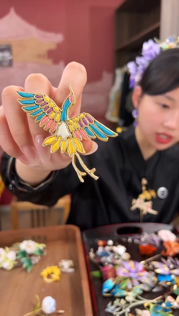 【闪购商品】刺绣苏绣世家非遗手工（胸针）
