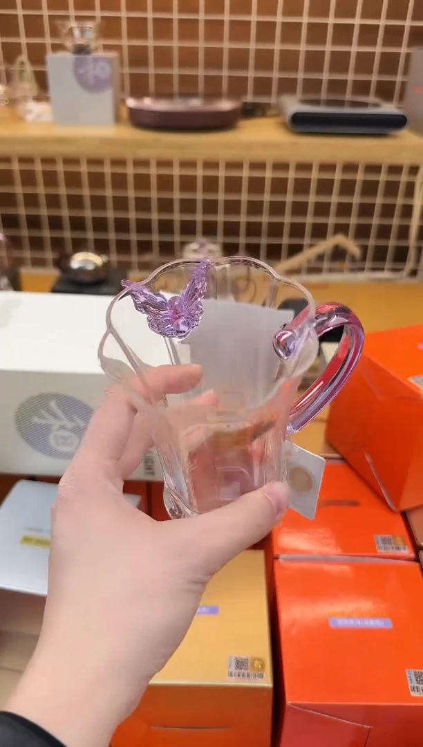 @@禾器晶彩幻蝶杯