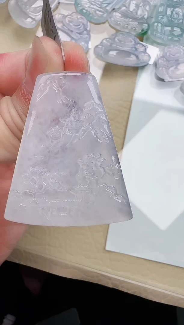 颈饰未镶嵌翡翠缅甸翡翠a货