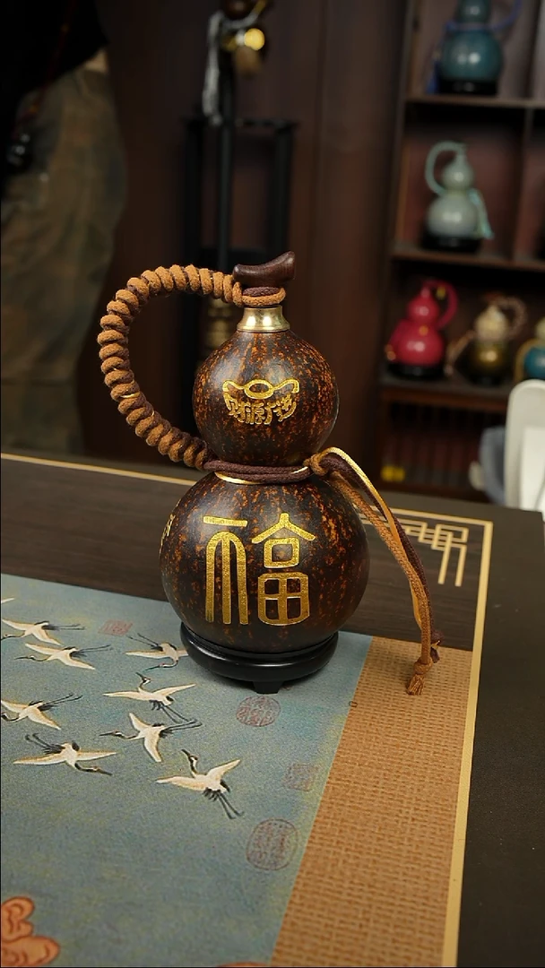 63号500ml左右非遗大漆酒葫芦