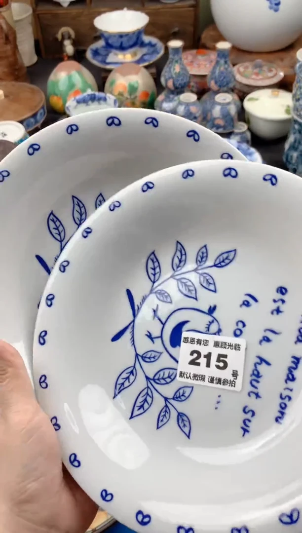 【闪购商品】瓷片215号九姑娘工艺品瓷器