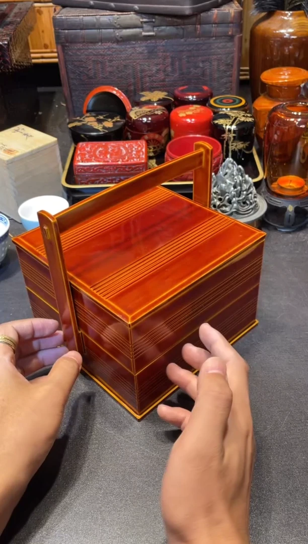 提盒 大漆漆器大漆漆器大漆漆器
