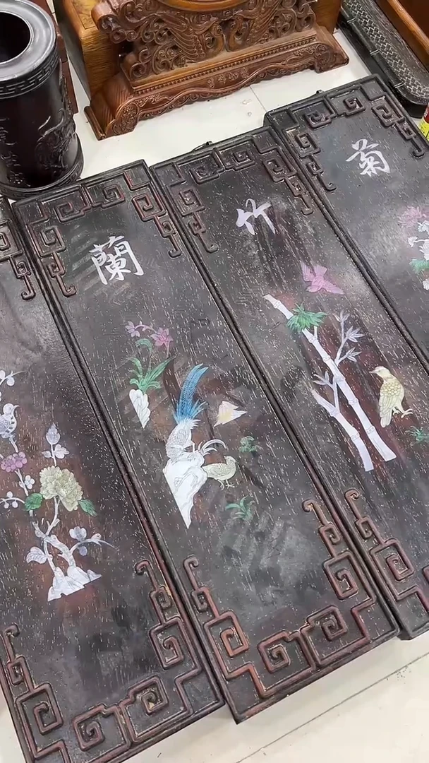 木沐头淘摆件木雕件