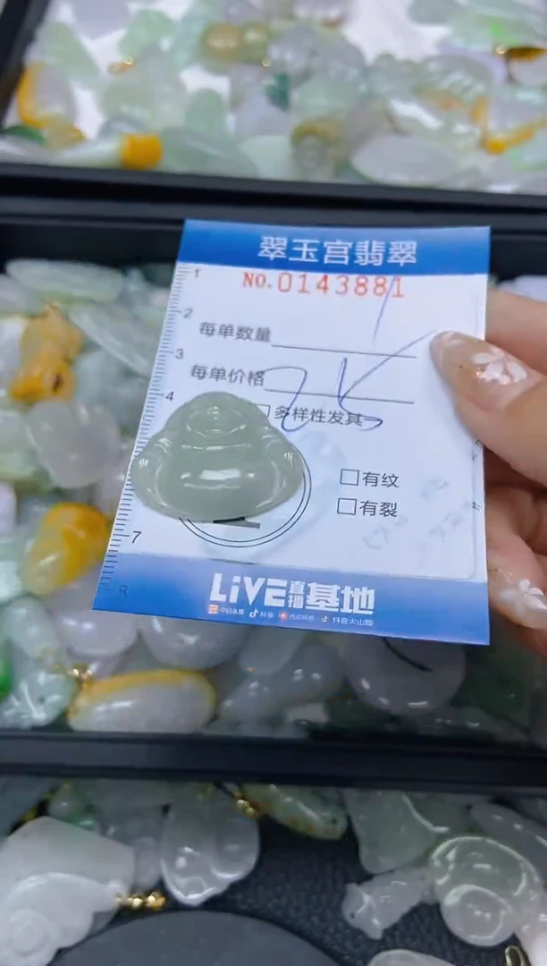 翡翠未镶嵌颈饰闪购0143881