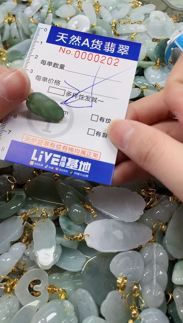 颈饰未镶嵌翡翠纯天然a货翡翠