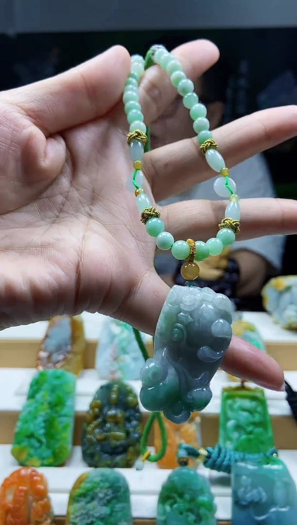 未镶嵌挂件翡翠翡翠A货