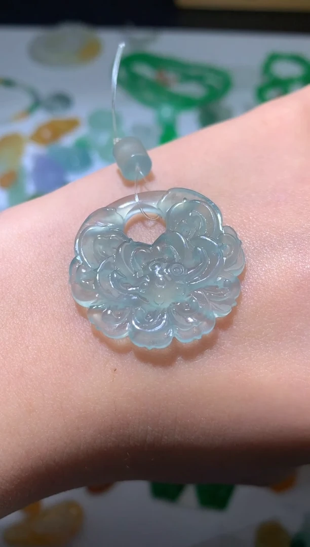 未镶嵌定制翡翠梧**开毛货尾款链接