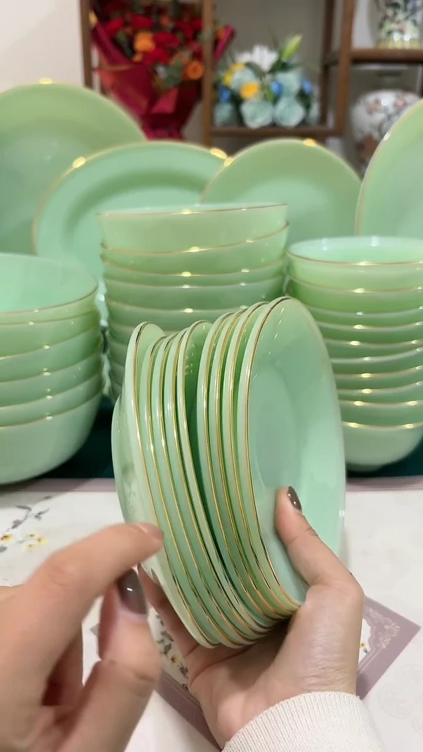 6英寸骨碟10个玉瓷   【贝美】