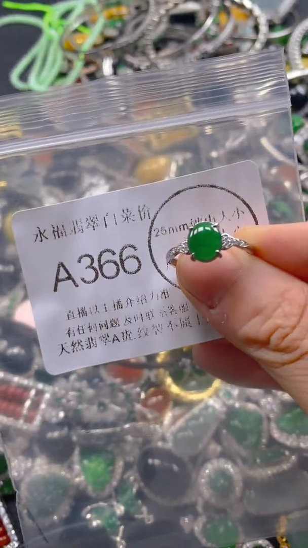 翡翠未镶嵌吊坠(不含链)A366
