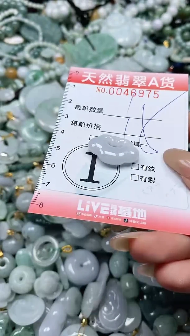 翡翠未镶嵌颈饰闪购0046975