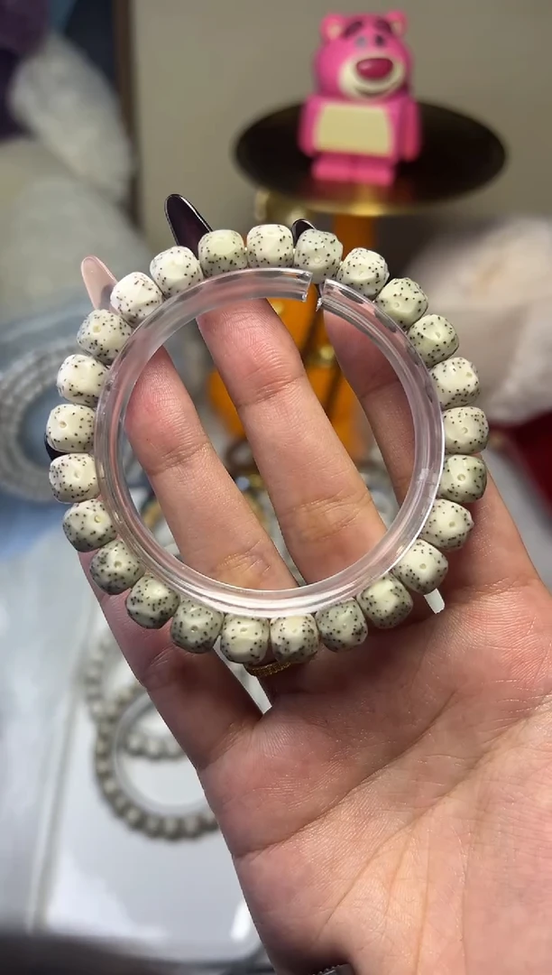 【闪购商品】星月菩提手串仟语星月无相糯冰9mm