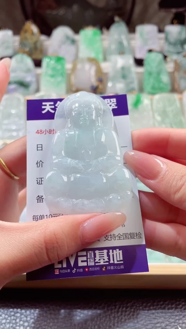 翡翠未镶嵌颈饰0000012345