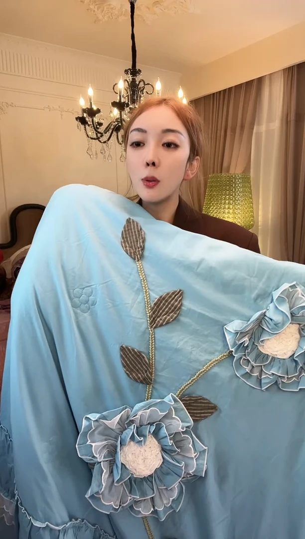 棉绒2****6甜心公主 蓝 标准