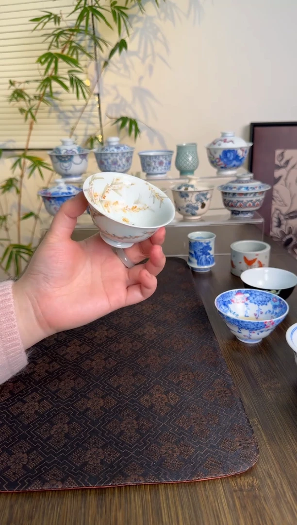 【闪购商品】景德镇手绘茶杯茶杯