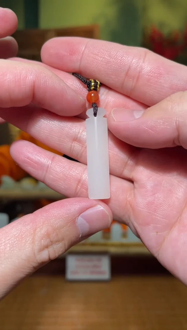 【闪购商品】和田玉吊坠(不含链)未镶嵌无事牌