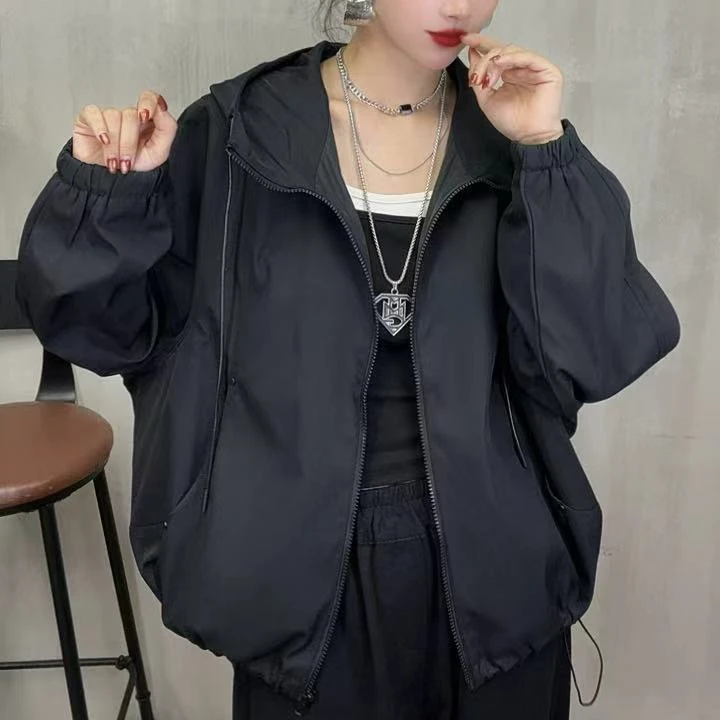 16300新款春秋休闲减龄宽松显瘦百搭潮流外套